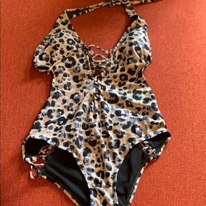 Ashley Graham Animal Swimsuit